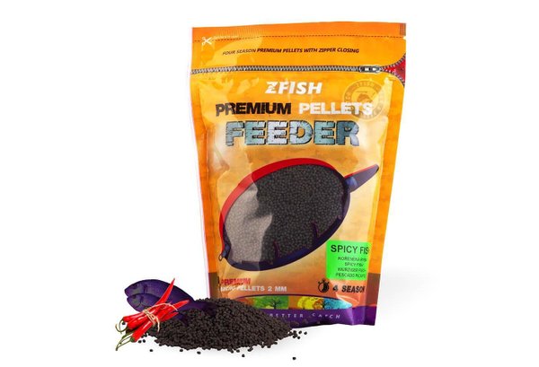 Микропелети за фидер ZFish Micro Pellets Flavour Spicy Fish (Люта Риба ...